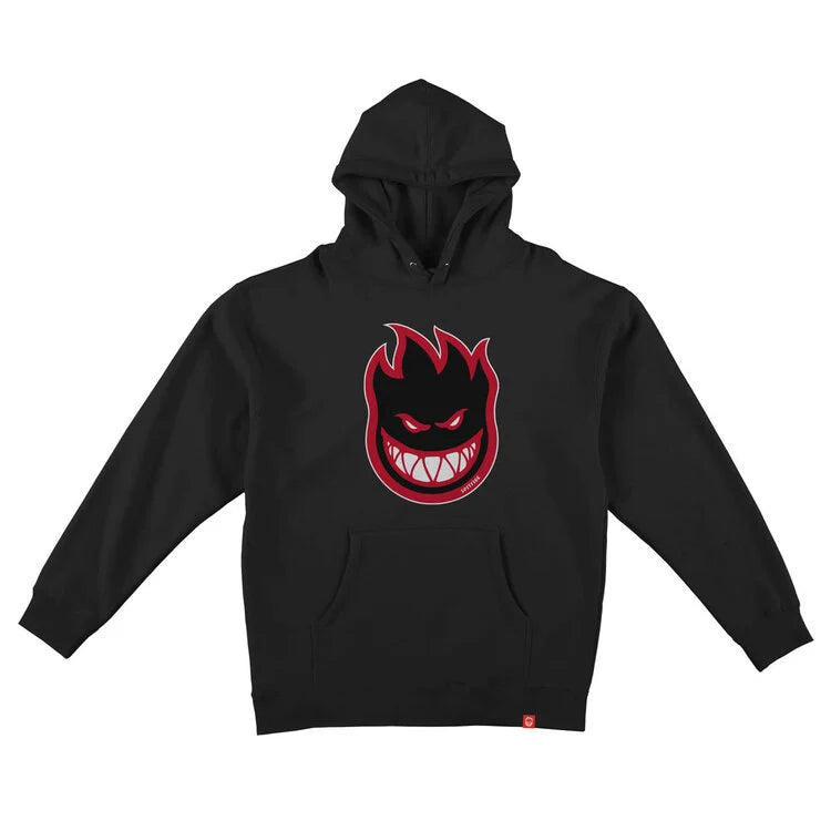 SPITFIRE BIGHEAD FILL HOOD BLACK/BLACK/RED