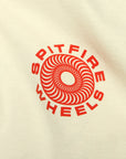 SPITFIRE CLASSIC '87 SWIRL FILL T-SHIRT CREAM/RED/BLACK - The Drive Skateboard Shop