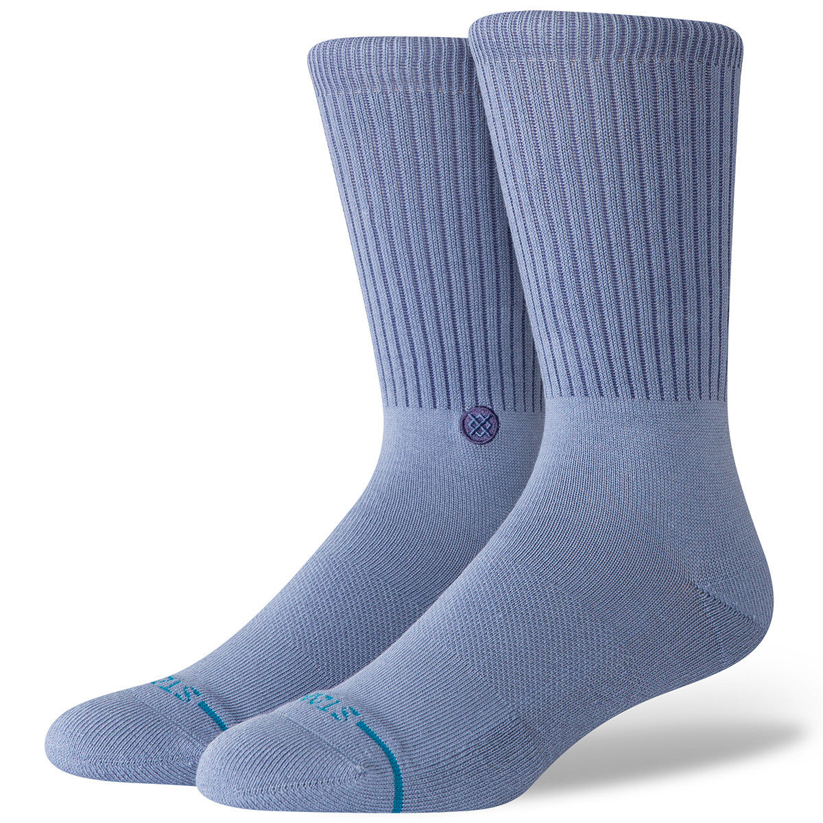 STANCE SOCKS ICON STONE BLUE - The Drive Skateboard Shop