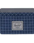 HERSCHEL CHARLIE CARDHOLDER GRID NAVAL