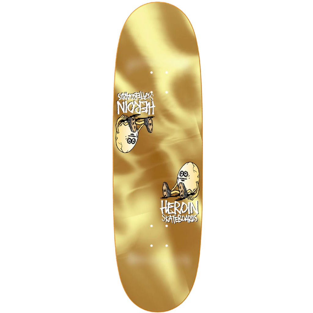 HEROIN DECK THE SYMMETRICAL GOLD EGG (9.25")