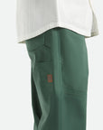 BRIXTON CARPENTER PANT PRIMARY GREEN