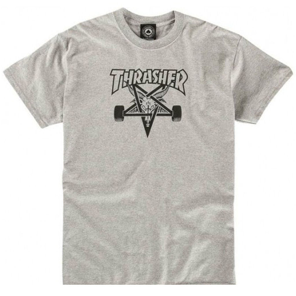 THRASHER SKATE GOAT T-SHIRT GREY