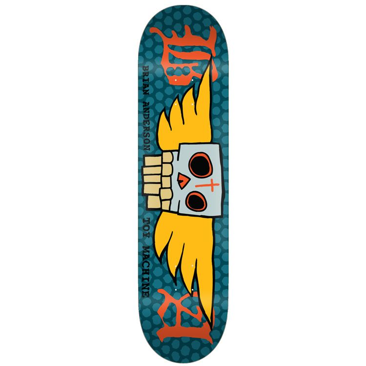 TOY MACHINE DECK BRIAN ANDERSON BAD ASS (8.5&quot;) - The Drive Skateshop