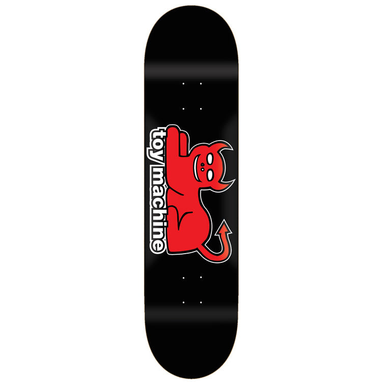 TOY MACHINE DECK DEVIL CAT BLACK (8.375")