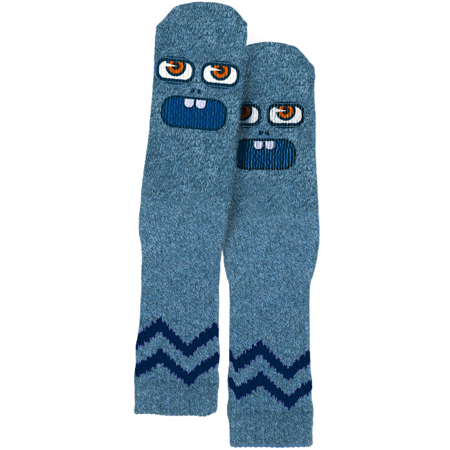 TOY MACHINE SOCKS BETARD FOOSER HEATHER BLUE