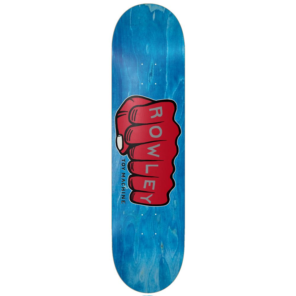 TOY MACHINE DECK GEOFF ROWLEY FISTS RED (8.5")