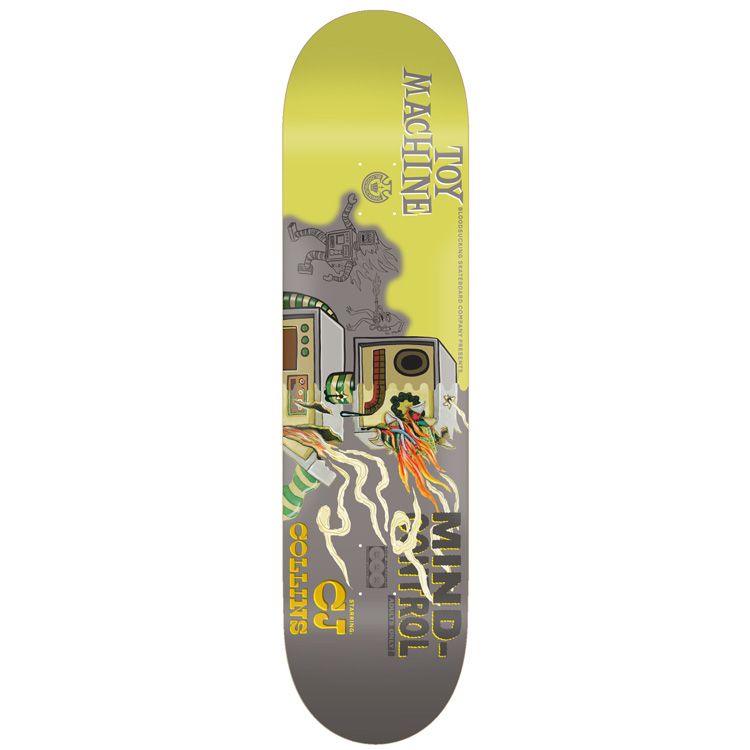 TOY MACHINE DECK CJ COLLINS MIND CONTROL (7.75