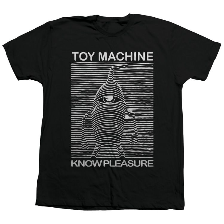 TOY MACHINE TOY DIVISION TEE BLACK - The Drive Skateshop