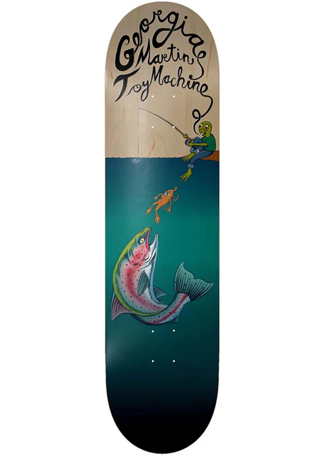 TOY MACHINE DECK MARTIN FISHING (8.25")