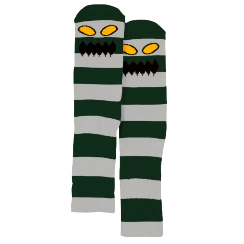 TOY MACHINE SOCKS MONSTER BIG STRIPE FOREST