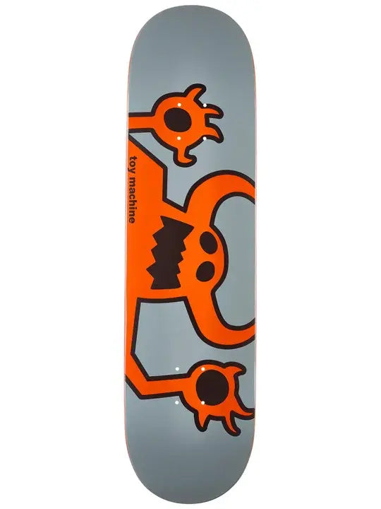 TOY MACHINE DECK ORIGINAL MONSTER GREY (8.25")