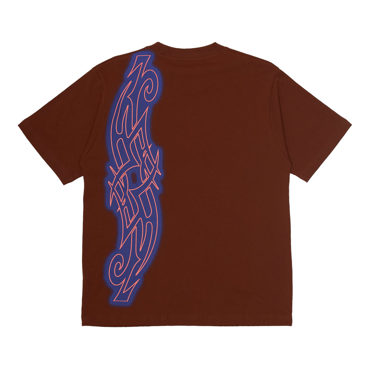 WKND HULDRA SCRIPT T-SHIRT BROWN