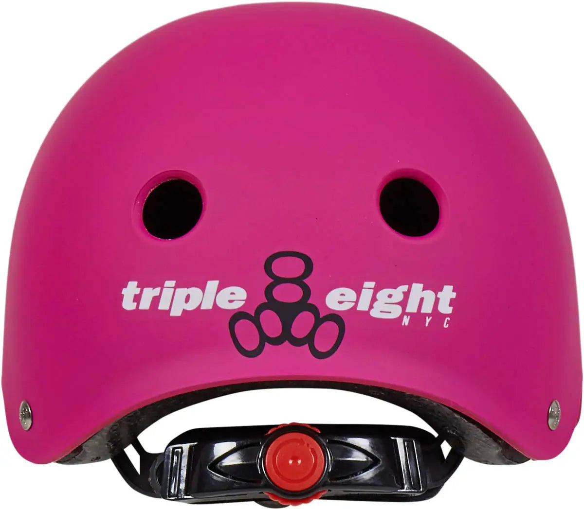 TRIPLE 8 YOUTH LIL 8 DUAL CERTIFIED HELMET W/EPS NEON PINK MATTE