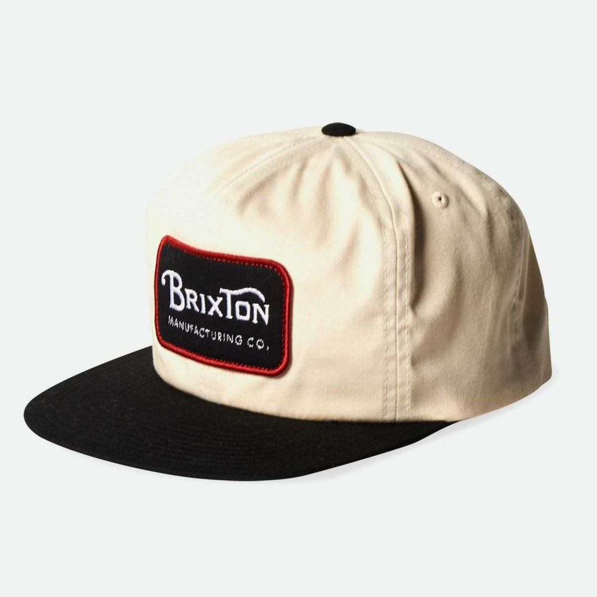 BRIXTON GRADE MP SNAPBACK OFF WHITE/BLACK