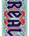 REAL COMPLETE BANDANA TEAL (7.75")