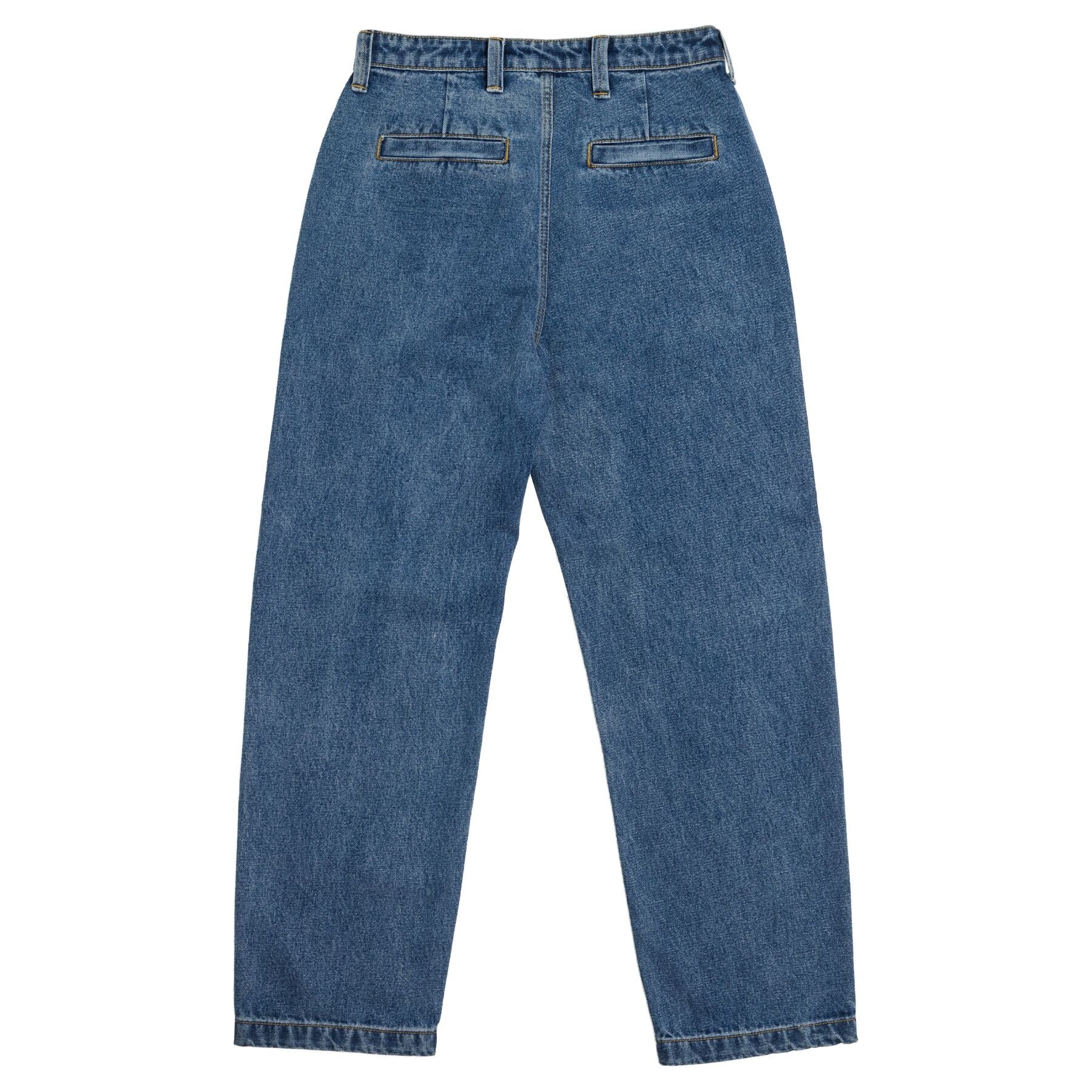 KROOKED EYES DENIM TWILL PANT MED STONE WASH