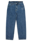 KROOKED EYES DENIM TWILL PANT MED STONE WASH