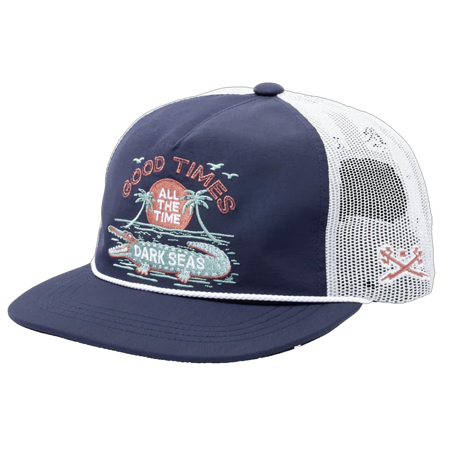DARK SEAS GATOR TRUCKER HAT SEQUENCE