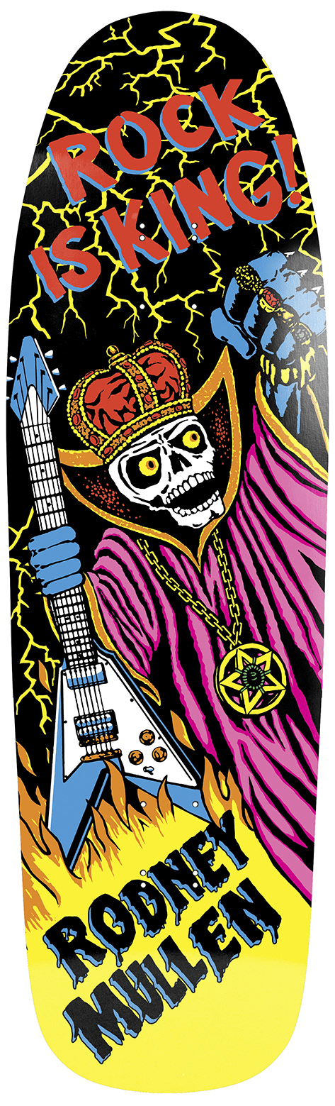 WORLD INDUSTRIES DECK RODNEY MULLEN ROCK IS KING (10.1")
