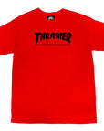 THRASHER YOUTH SKATE MAG T-SHIRT RED - The Drive Skateboard Shop