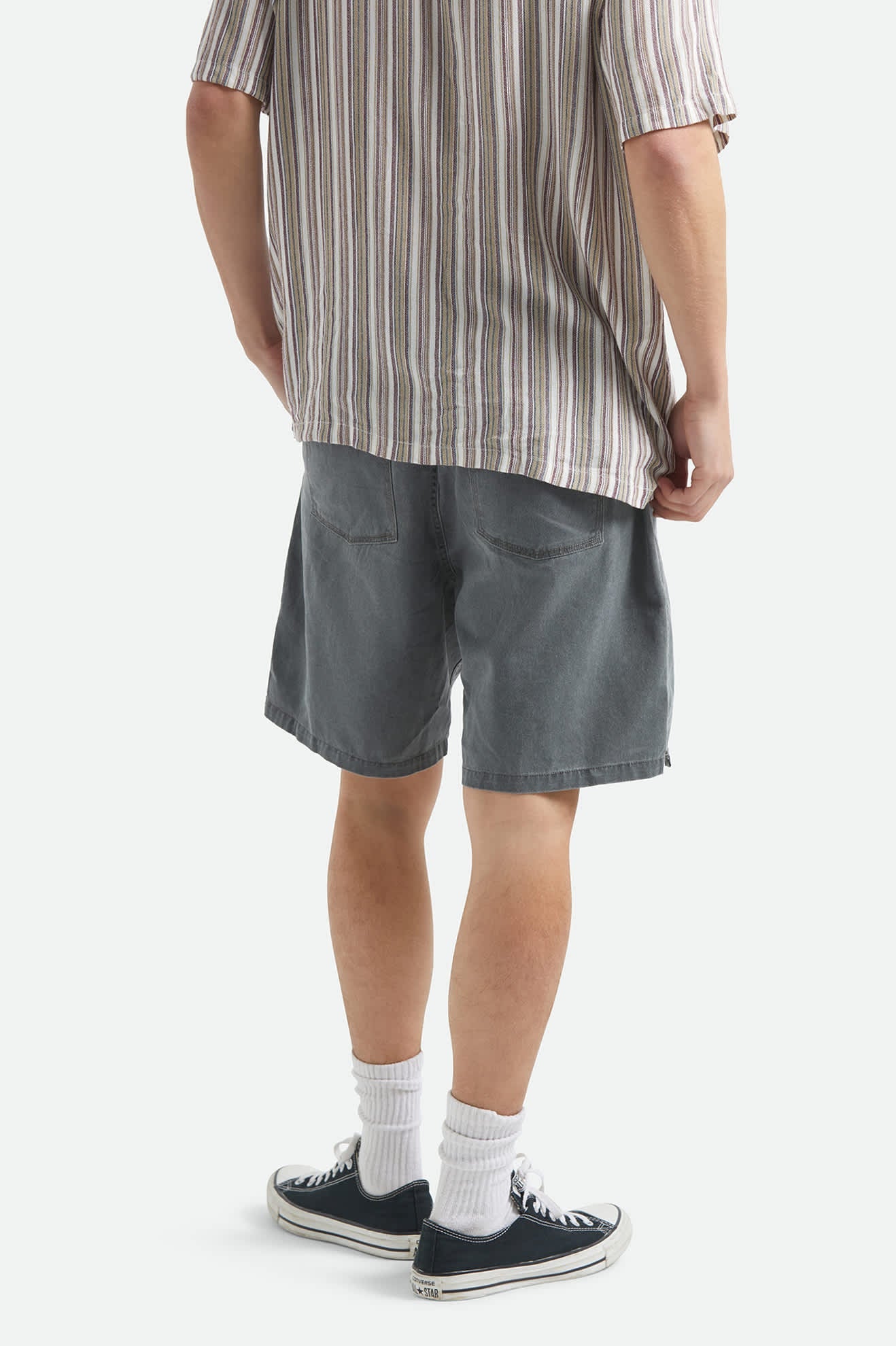 BRIXTON EVERYDAY VINTAGE WASH SHORT VINTAGE BLACK