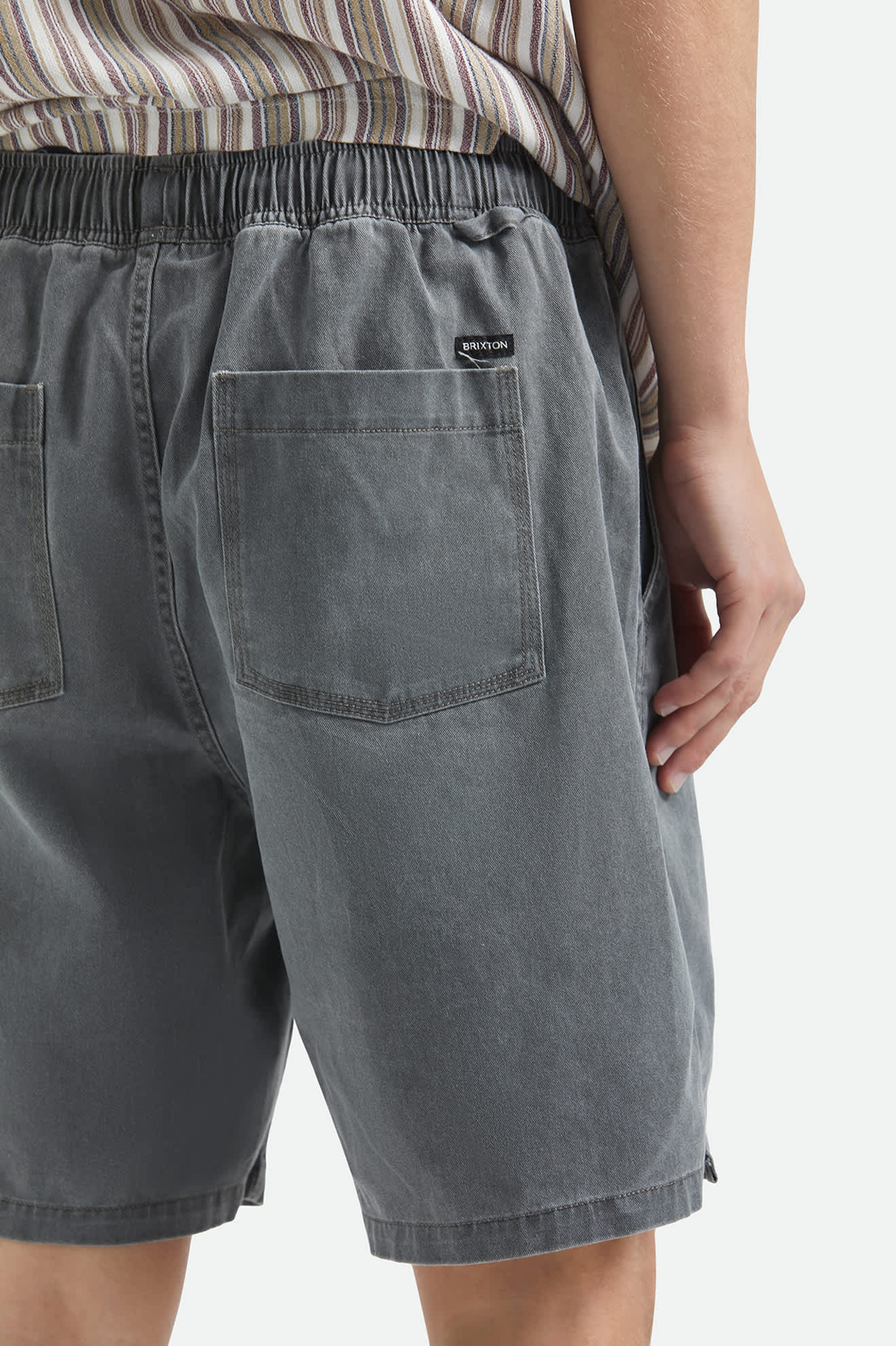 BRIXTON EVERYDAY VINTAGE WASH SHORT VINTAGE BLACK
