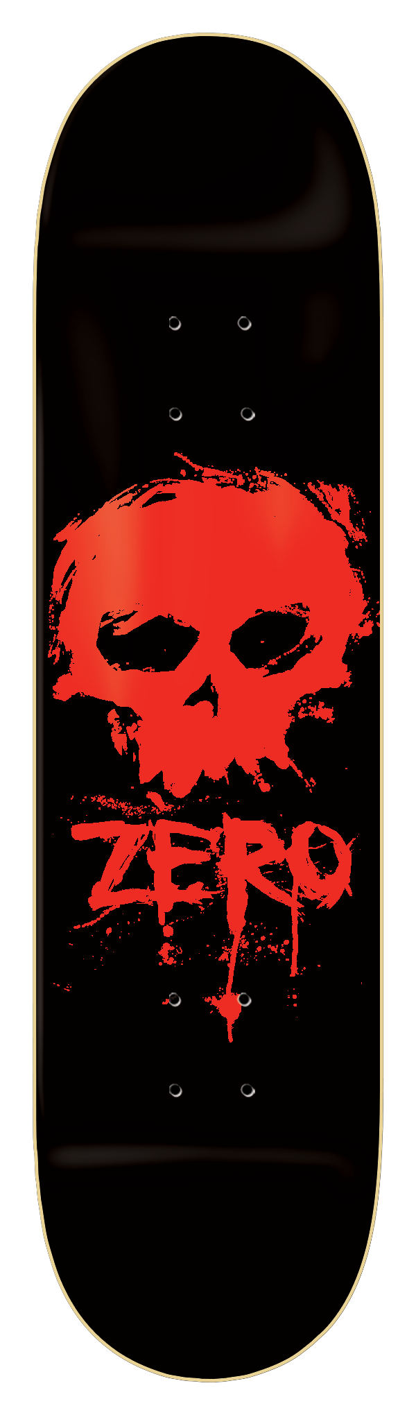 ZERO DECK BLOODY BOLD BLACK DIP (8.5")