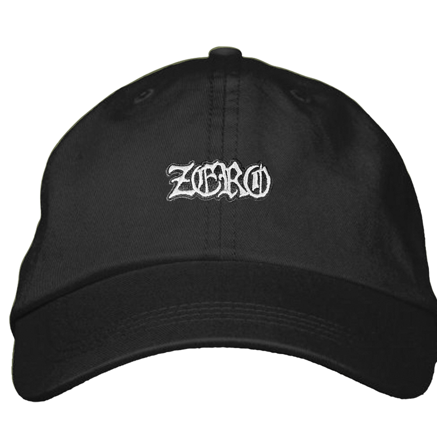 ZERO WASTELAND DAD HAT BLACK