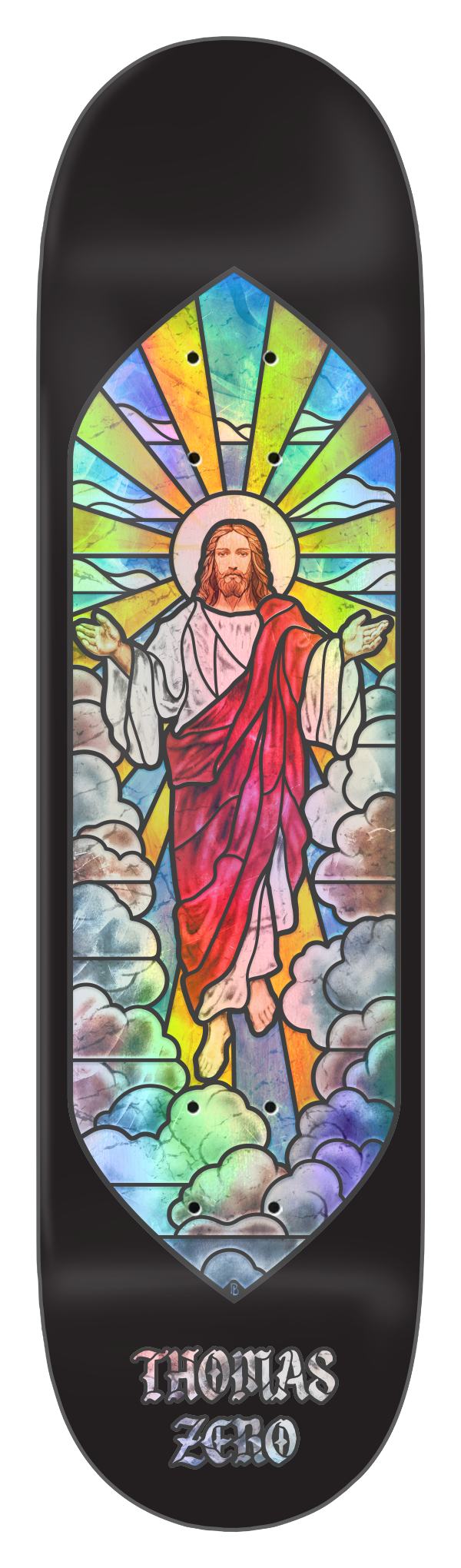 ZERO DECK STAINED GLASS THOMAS (8.25&quot;)