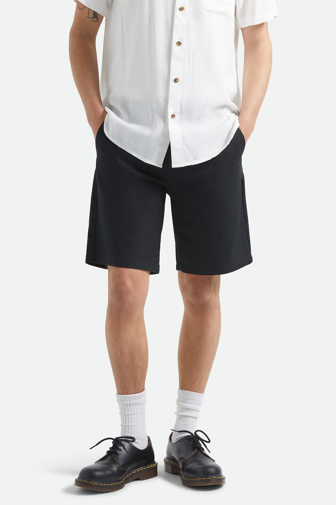 BRIXTON SANTO CHINO SHORTS BLACK