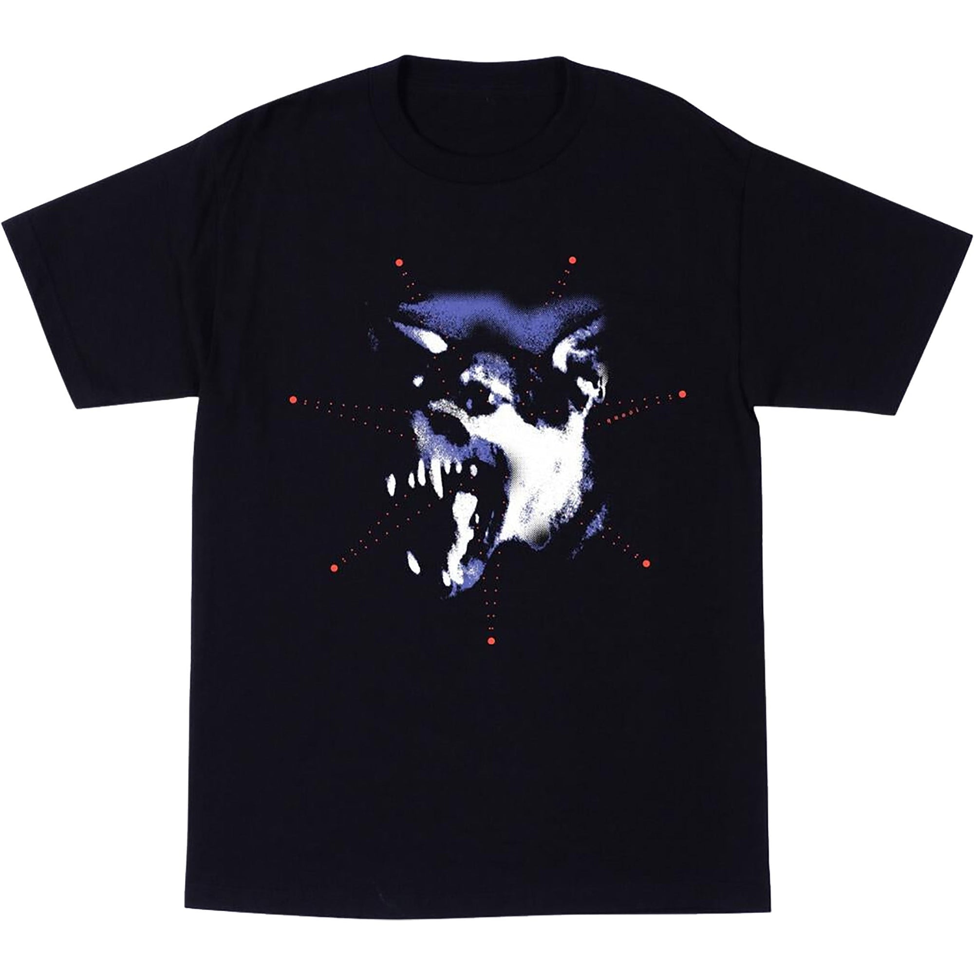 QUASI KNINE TEE BLACK
