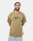 ANTIHERO EAGLE T-SHIRT SAFARI GREEN/MULTI