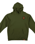 SPITFIRE CLASSIC SWIRL OVERLAY SWEATER ARMY/BLACK/RED - The Drive Skateshop
