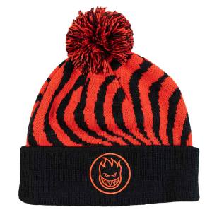 SPITFIRE CLASSIC SWIRL POM POM BLACK/RED