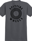 SPITFIRE HOLLOW CLASSIC POCKET T-SHIRT CHARCOAL/BLACK - The Drive Skateshop