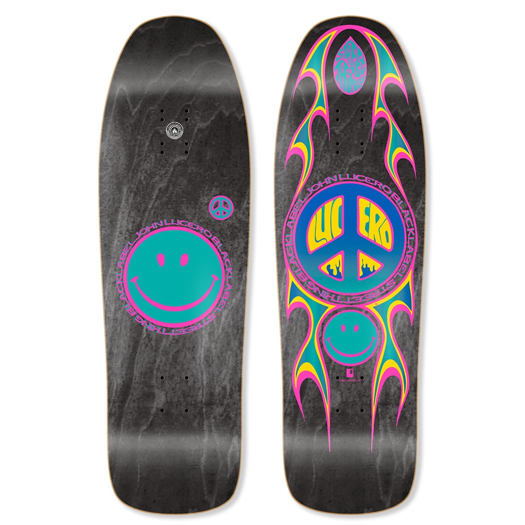 BLACK LABEL DECK - STREET THING BLACK STAIN (9.88&quot;)