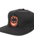 SPITFIRE BIGHEAD FILL SNAPBACK BLACK/RED - The Drive Skateshop