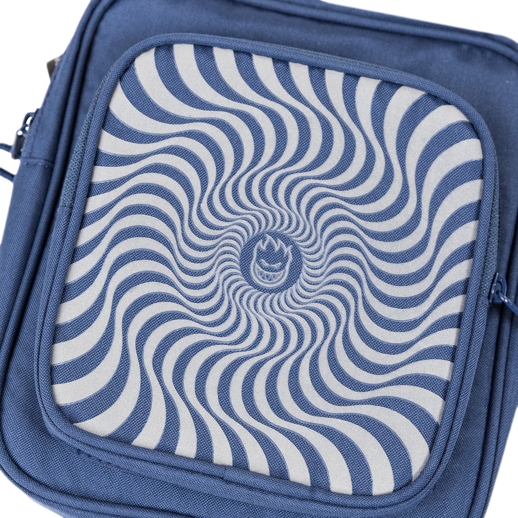 SPITFIRE BIGHEAD SWIRL CROSS BODY BAG NAVY/ORANGE - The Drive Skateshop