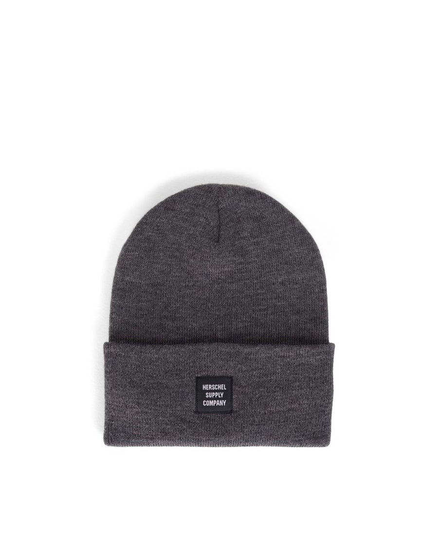 HERSCHEL ABBOTT CHARCOAL BEANIE - The Drive Skateshop