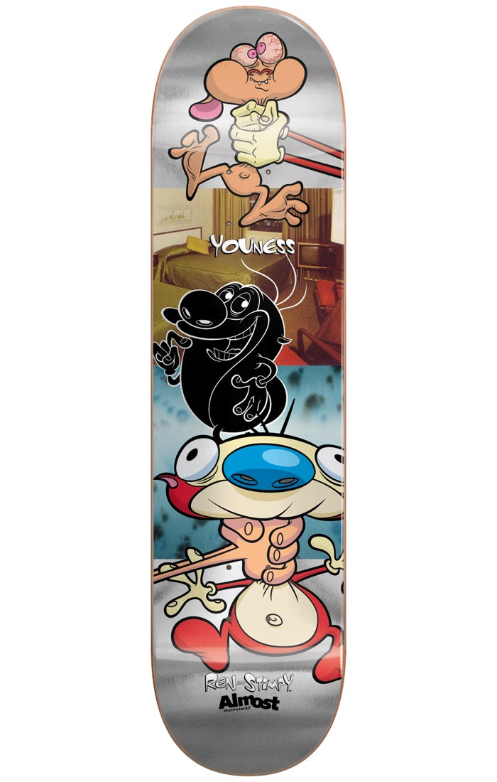 ALMOST DECK YOUNESS REN & STIMPY ROOM MATE R7 (8.25")
