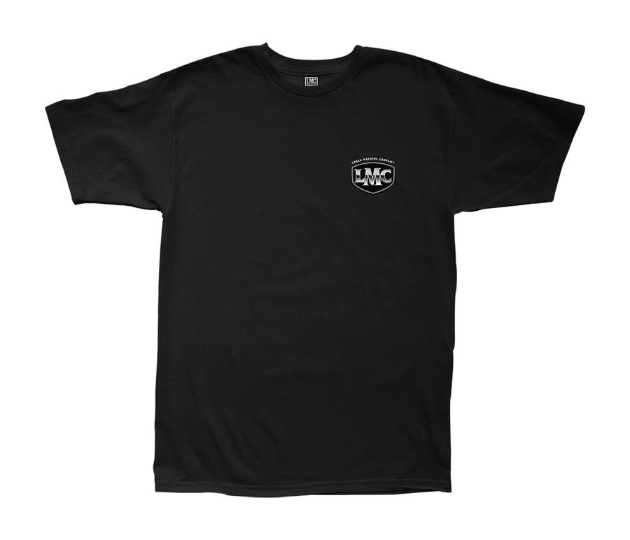 LOSER MACHINE DONT MESS STOCK TEE BLACK - The Drive Skateshop