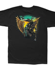 LOSER MACHINE PEGASUS STOCK TEE BLACK