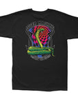 LOSER MACHINE PSYCHED STOCK TEE BLACK - The Drive Skateshop