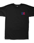LOSER MACHINE PSYCHED STOCK TEE BLACK - The Drive Skateshop