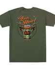 LOSER MACHINE BEER HUNTER T-SHIRT MILITARY GREEN