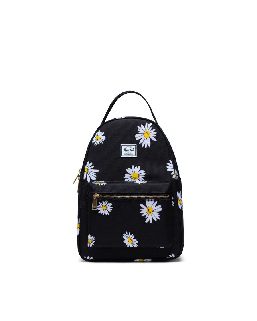 HERSCHEL NOVA SMALL DAISY BLACK - The Drive Skateshop