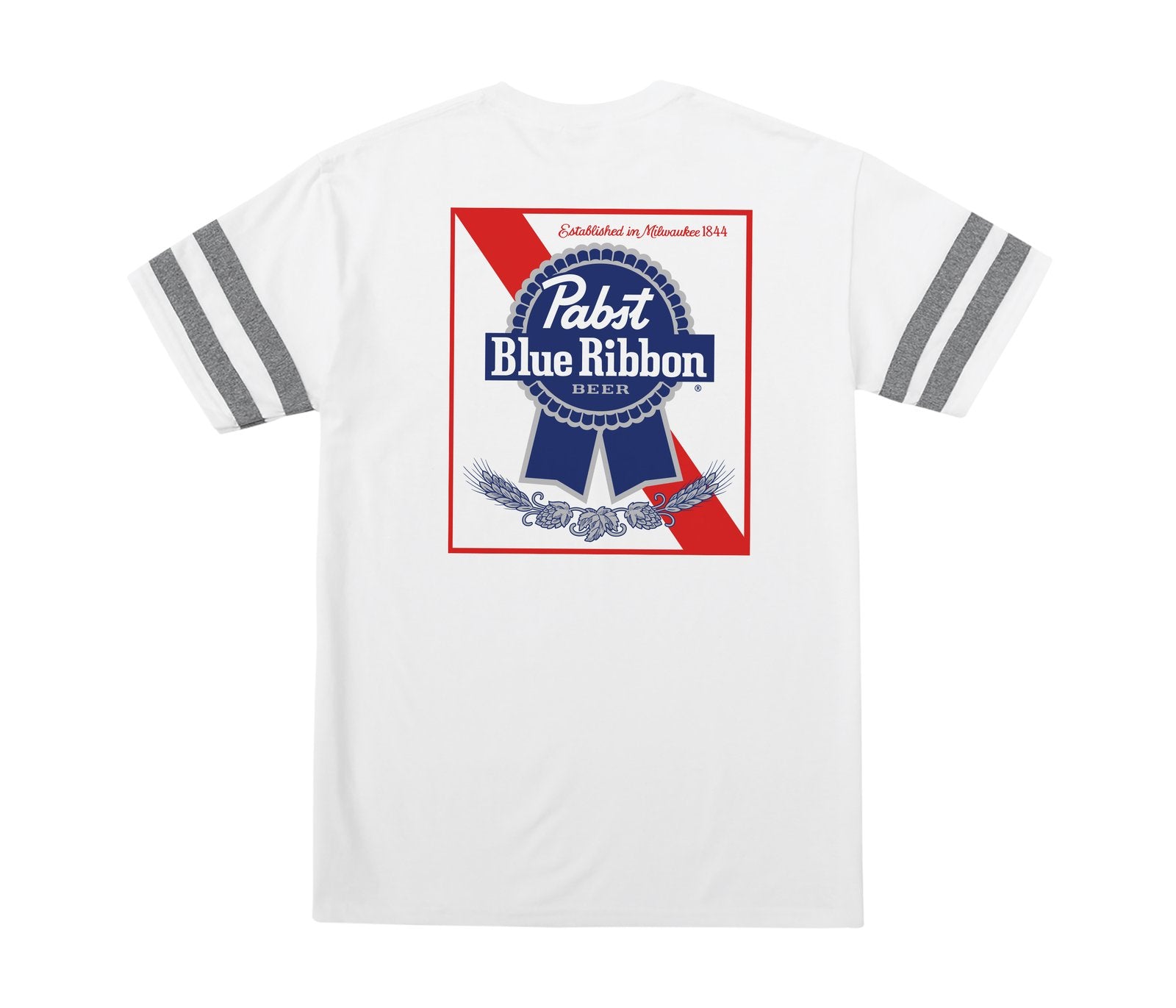 LOSER MACHINE X PABST BLUE RIBBON THROWBACK STRIPED JERSEY