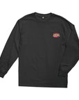 LOSER MACHINE BAT CRAZY LONG SLEEVE T-SHIRT BLACK