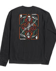 LOSER MACHINE SPADE GLOW L/S T-SHIRT BLACK